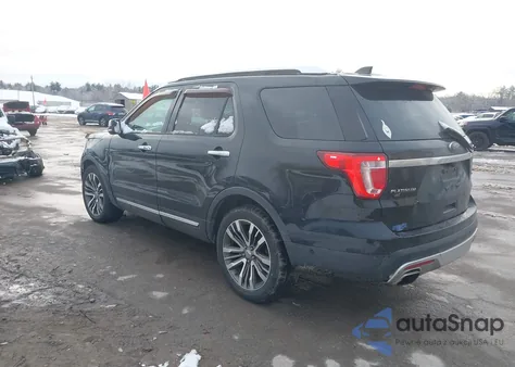 2016 Ford Explorer Platinum from USA, damaged, VIN 1FM5K8HT5GGB76987